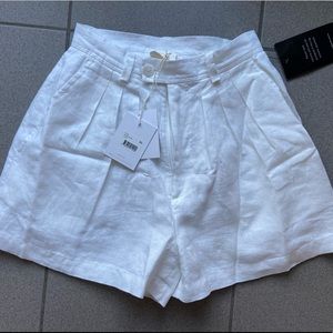 Posse Pierre Linen Shorts, NWT!